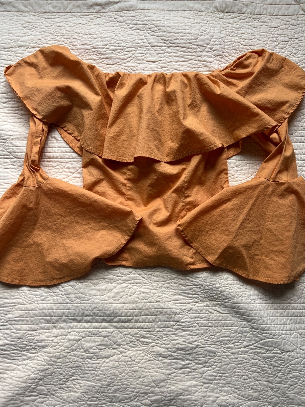 NYTT Flounce Off the Shoulder Top